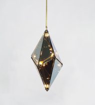 Maxhedron 24 inches - Vertical Brass